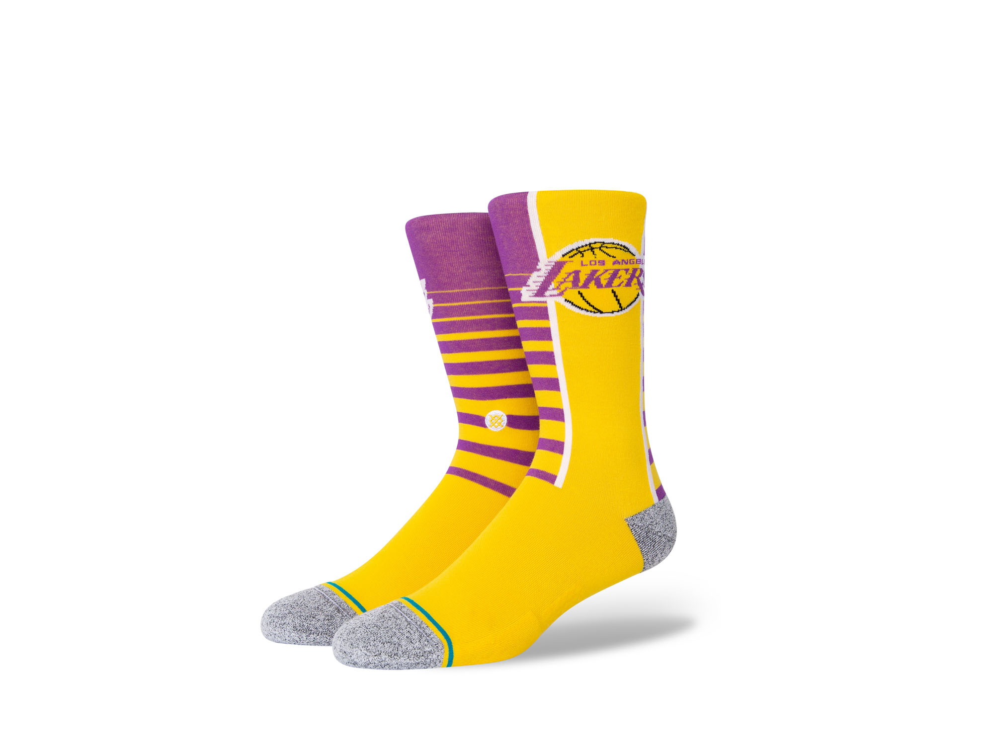 Stance Lakers Gradient Crew Socke