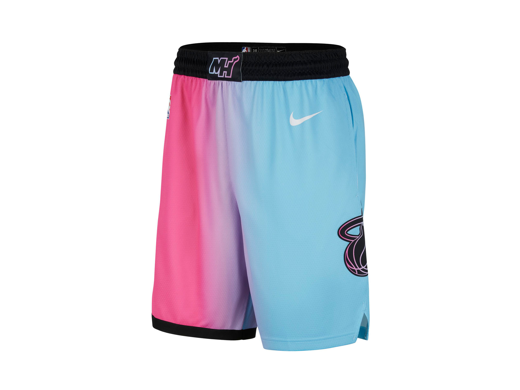 Nike Miami Heat NBA City Edition 2020 Swingman Shorts