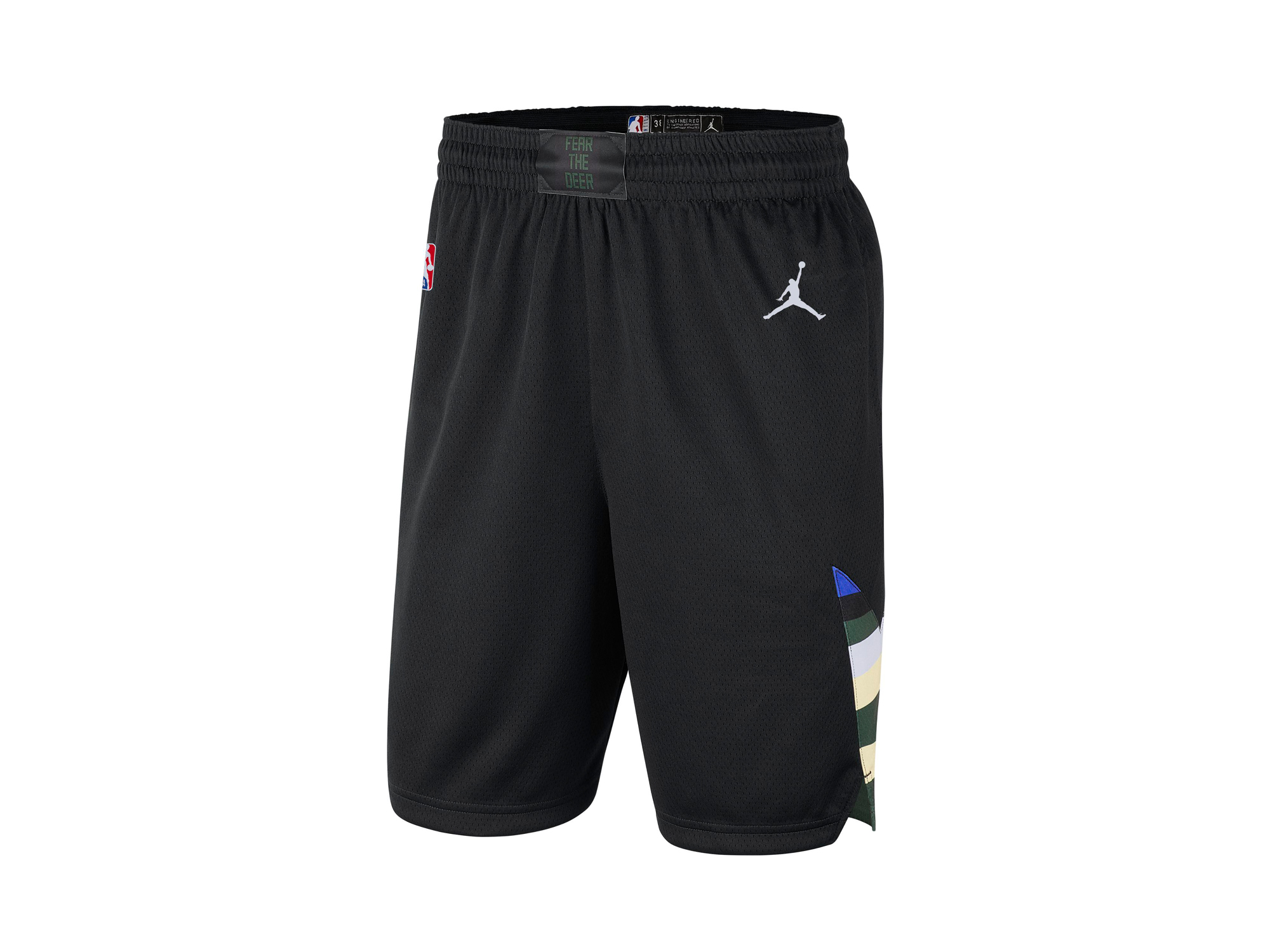 Jordan Milwaukee Bucks NBA Statement Edition 2020 Swingman Shorts
