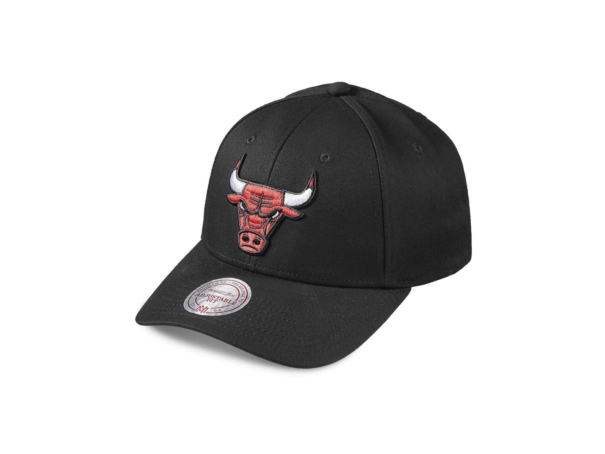 M&N NBA Chicago Bulls Snapback Logo Low Cap