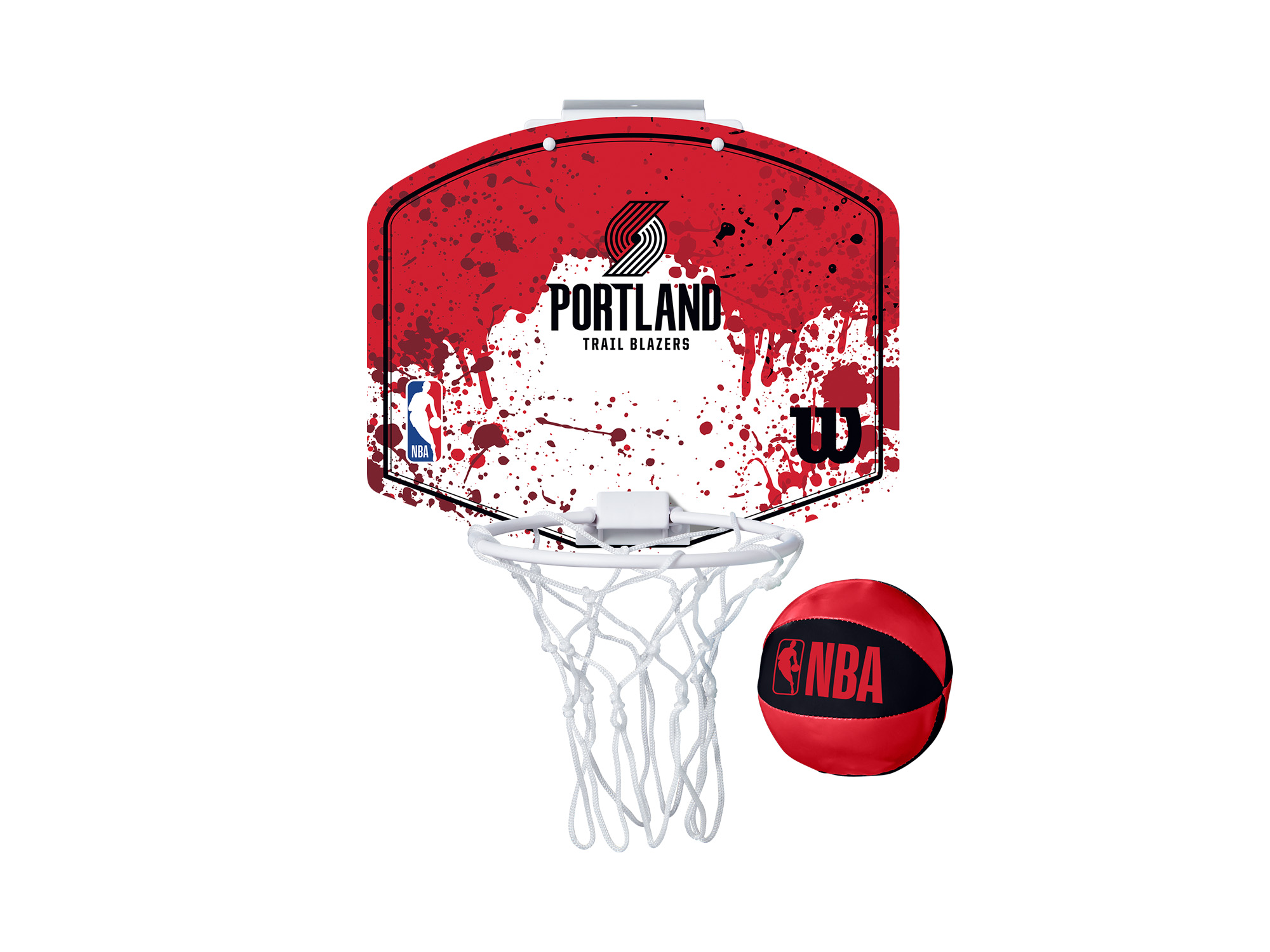 Wilson Portland Trail Blazers NBA Team Mini Hoop