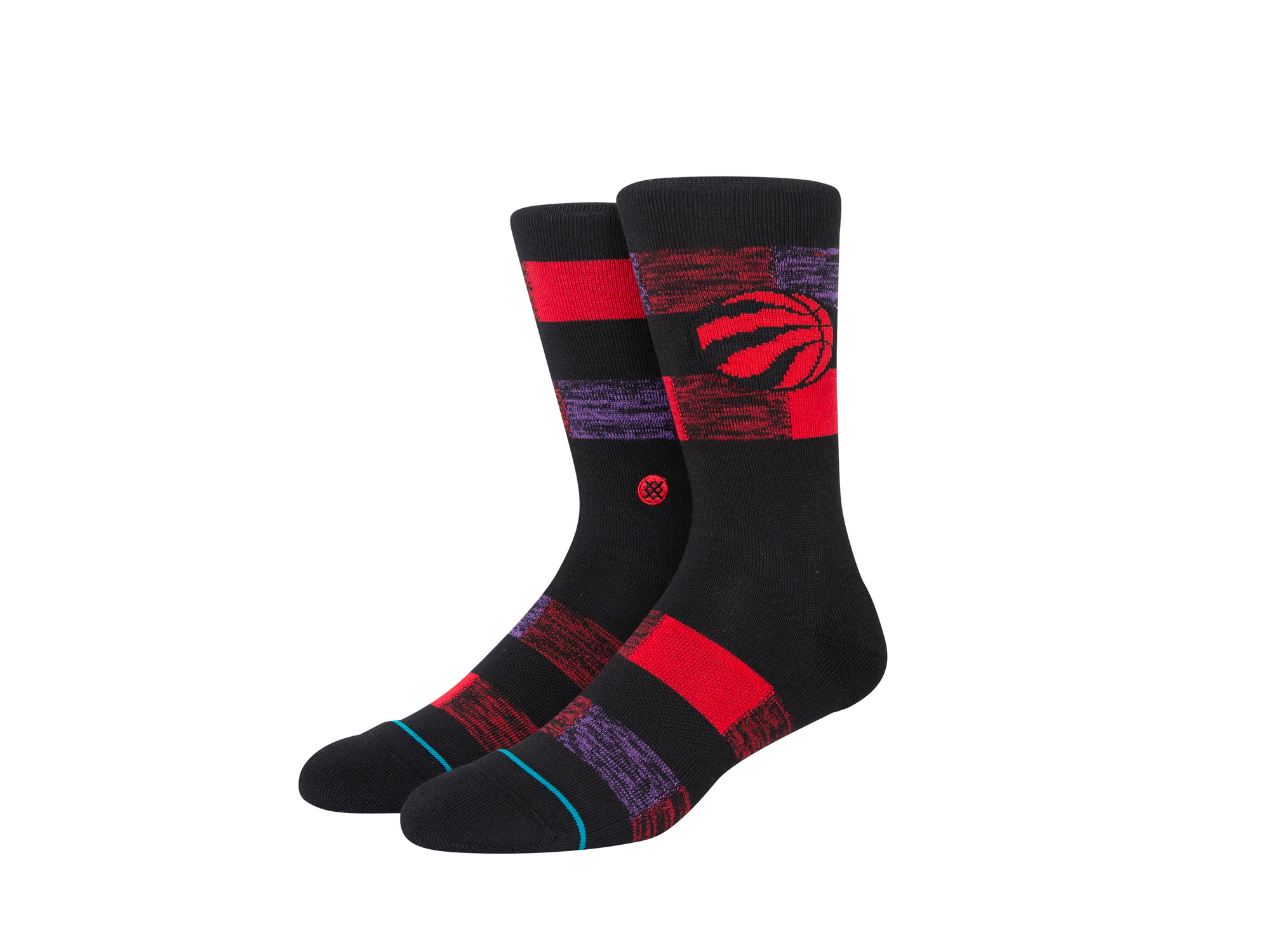 Stance NBA Toronto Raptors Cryptic Crew Casual Socke