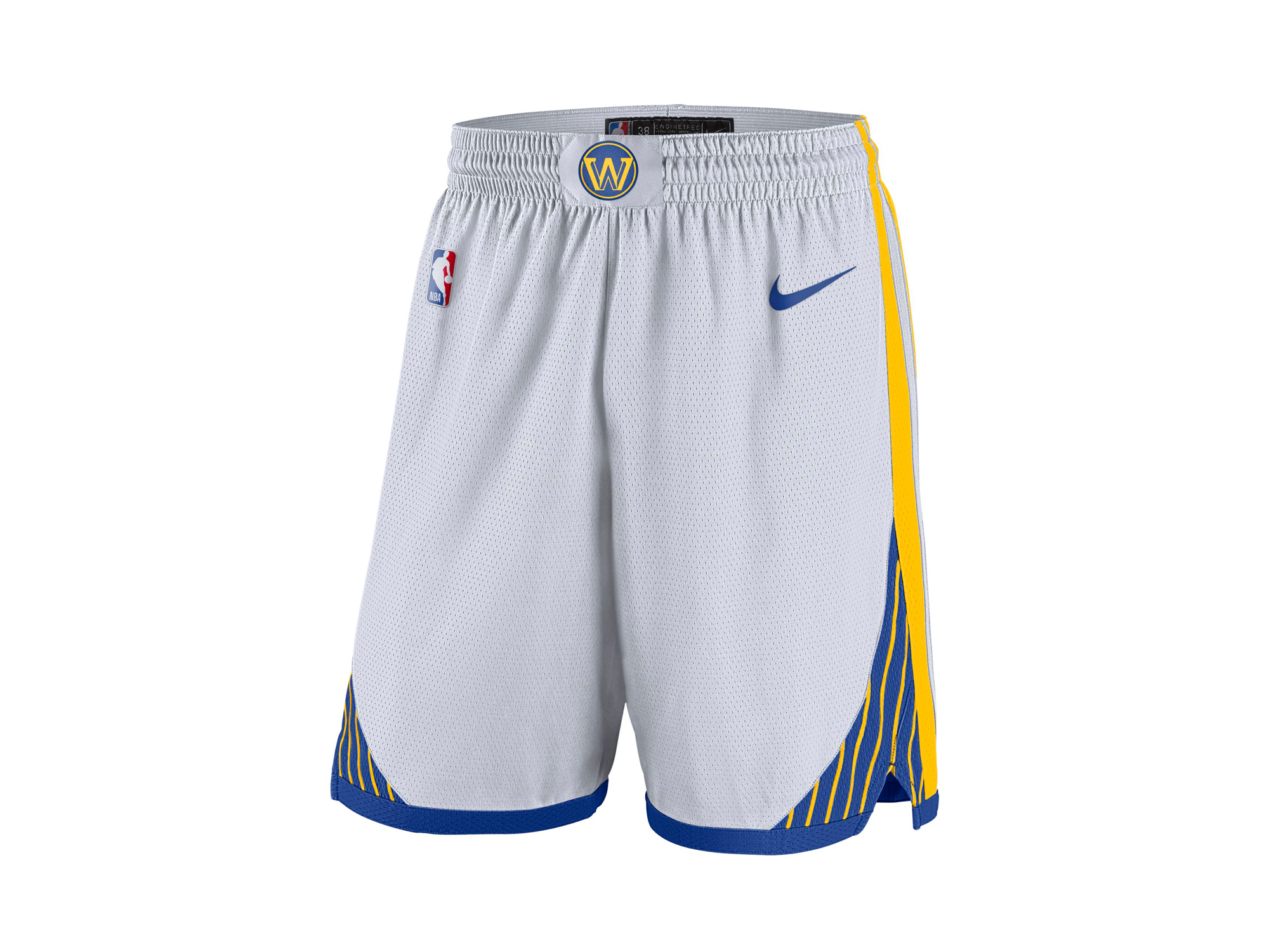 Nike Golden State Warriors NBA Association Edition Swingman Shorts 