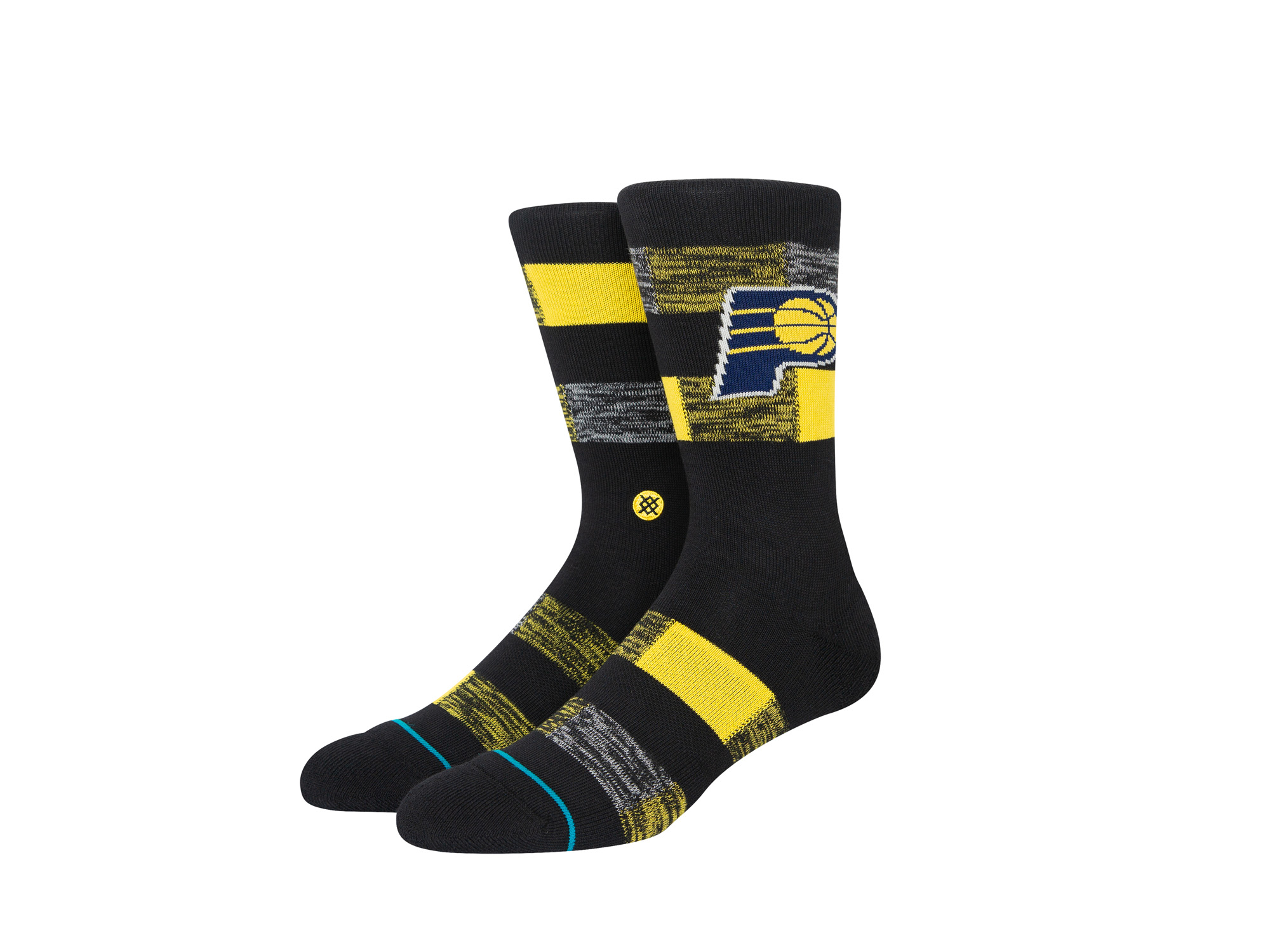 Stance NBA Indiana Pacers Cryptic Crew Casual Socke