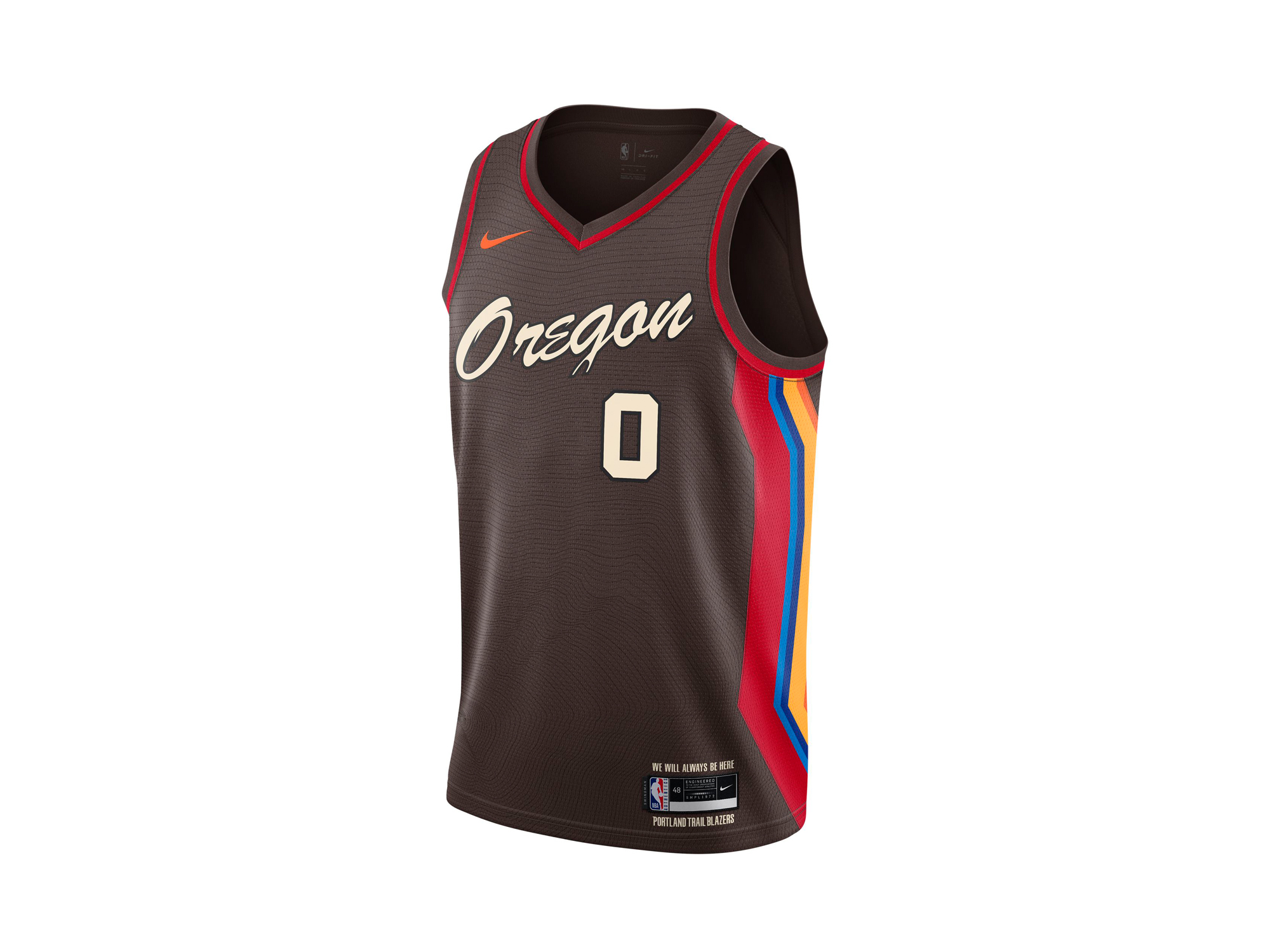 Nike Damian Lillard NBA City Edition Swingman Jersey 