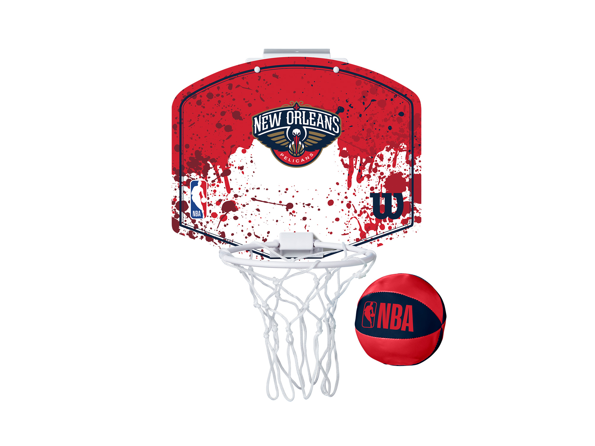 Wilson New Orleans Pelicans NBA Team Mini Hoop