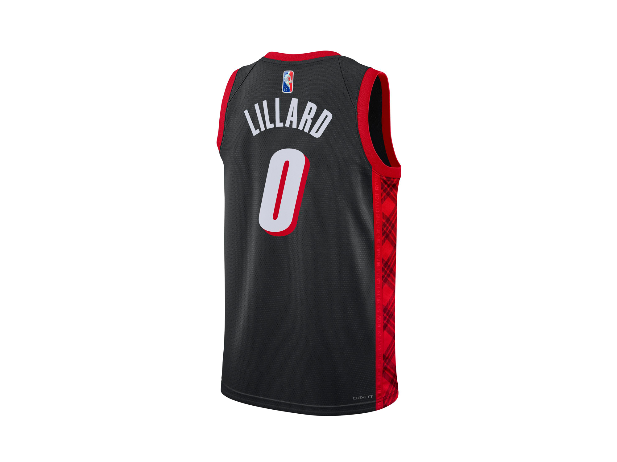 Nike Damian Lillard NBA City Edition Swingman Jersey 