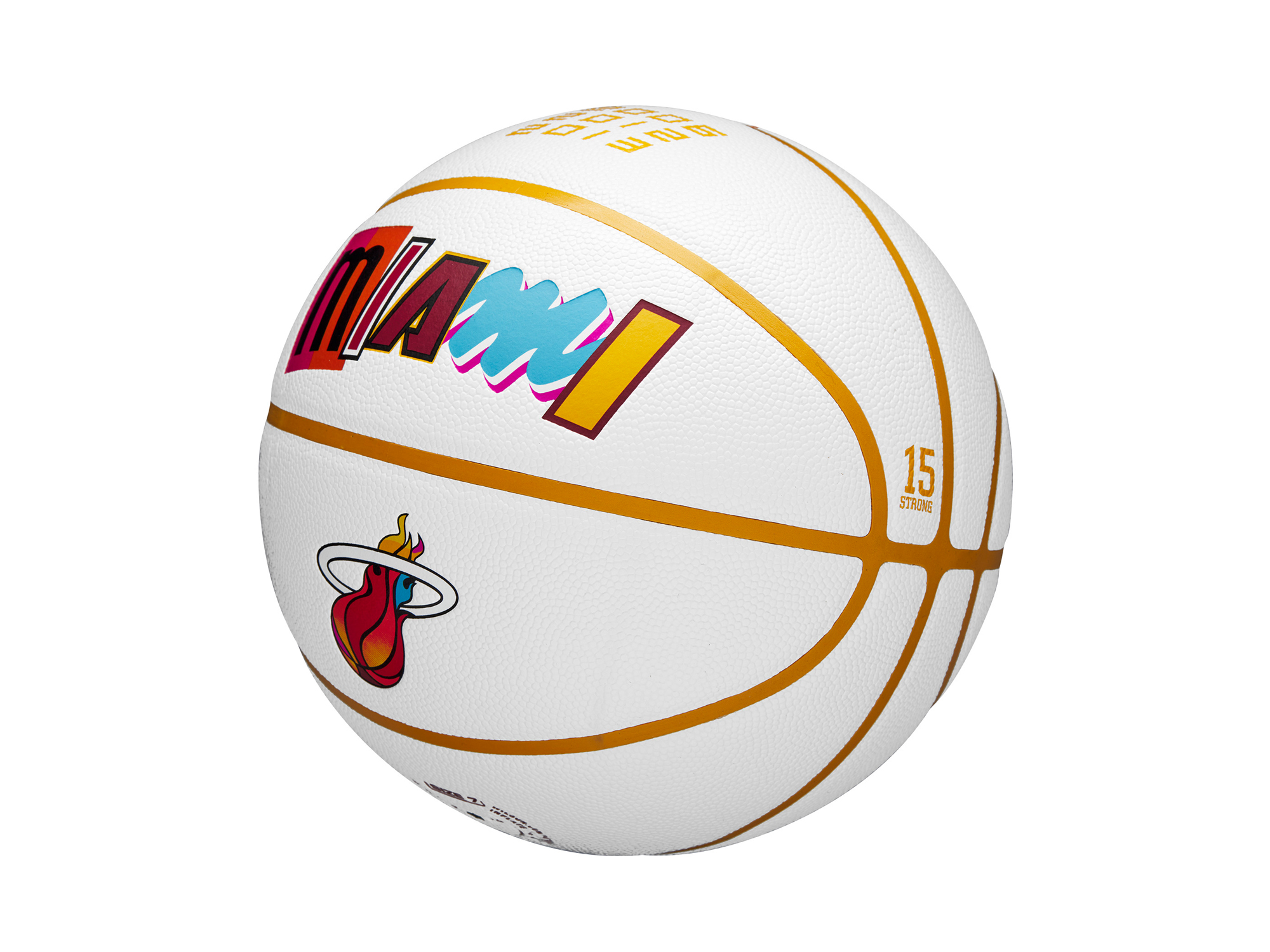 Wilson NBA Miami Heat City Collector Basketball