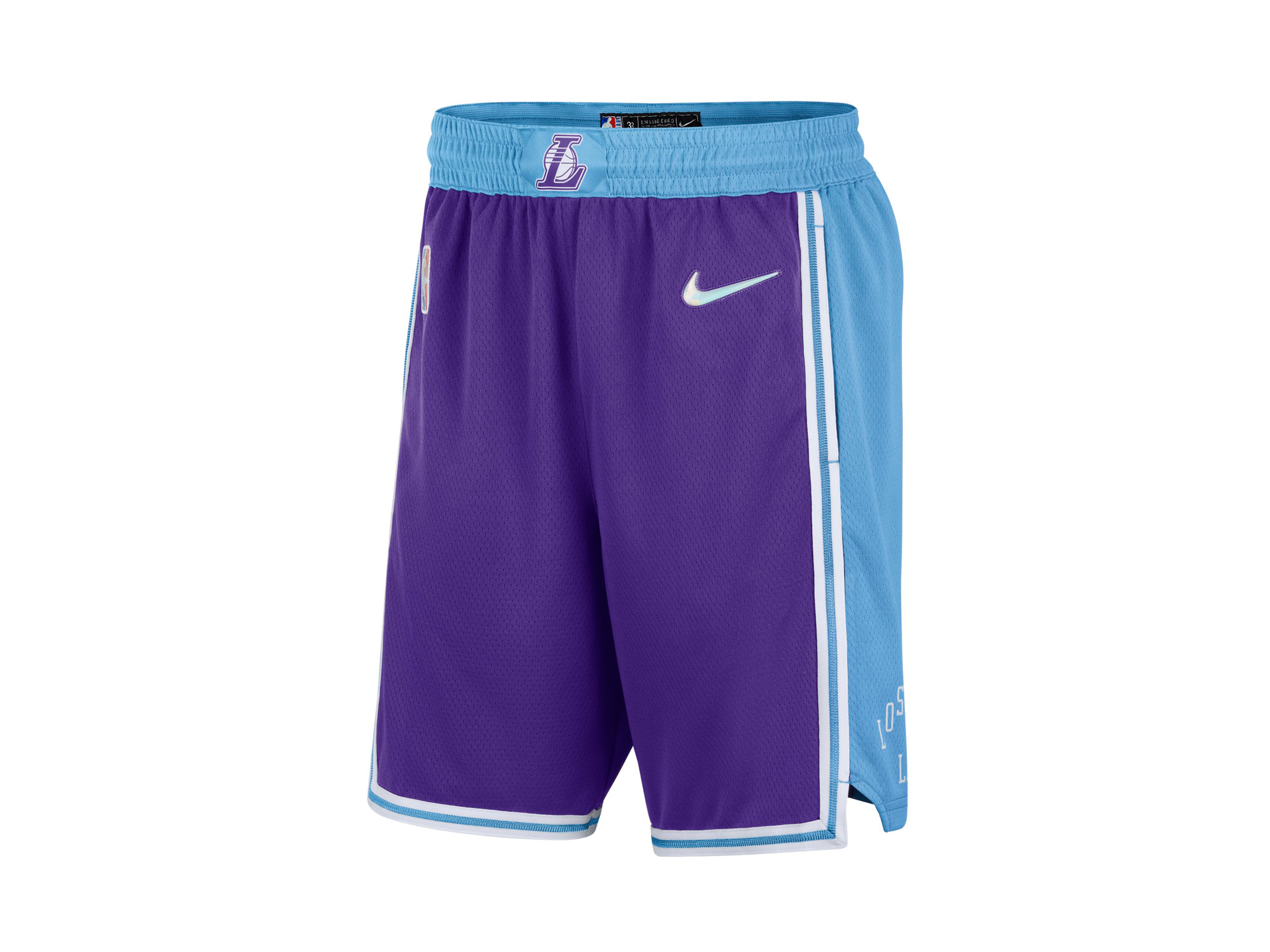 Nike Los Angeles Lakers NBA City Edition Swingman Shorts