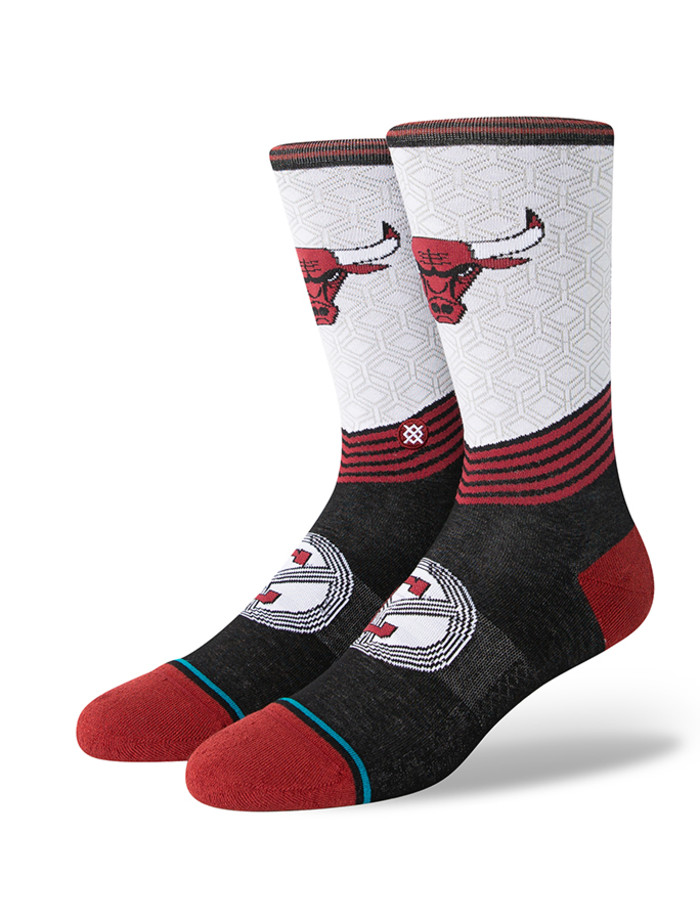 Stance NBA Chicago Bulls City Edition Crew Casual Socke