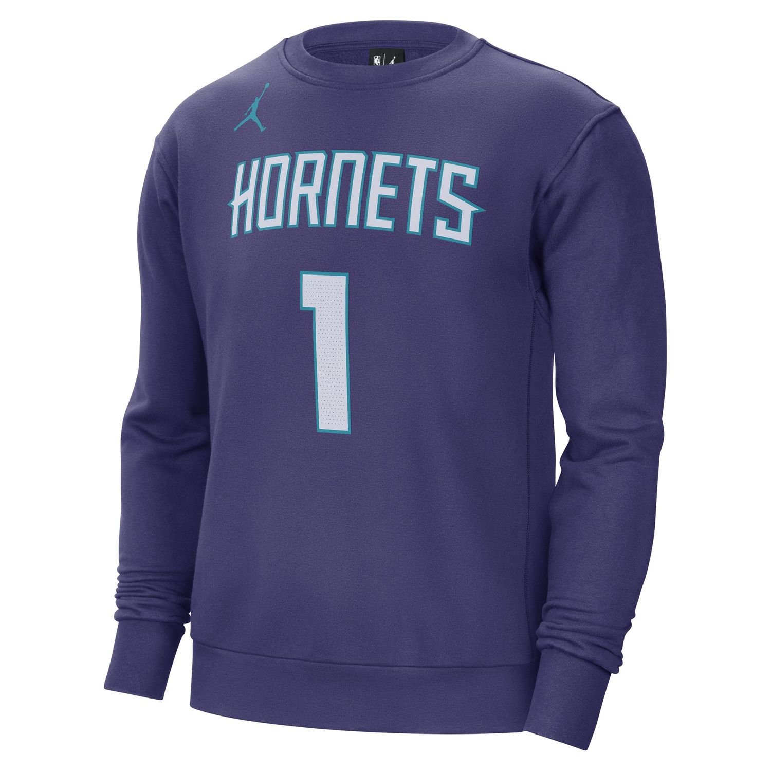 Jordan Charlotte Hornets Lamelo Ball Courtside Sweatshirt