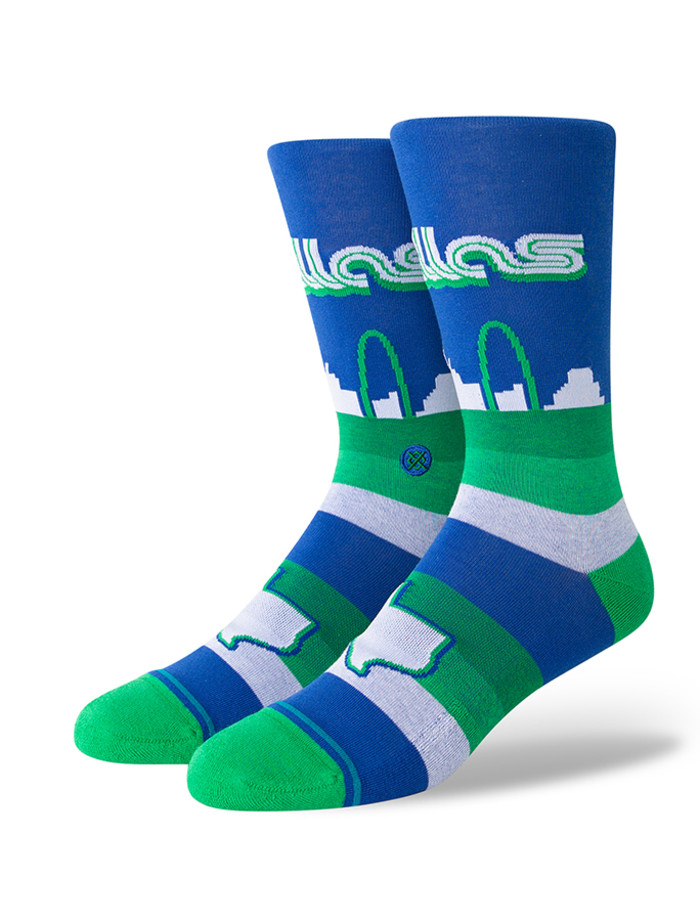 Stance NBA Dallas Mavericks City Edition Crew Casual Socke