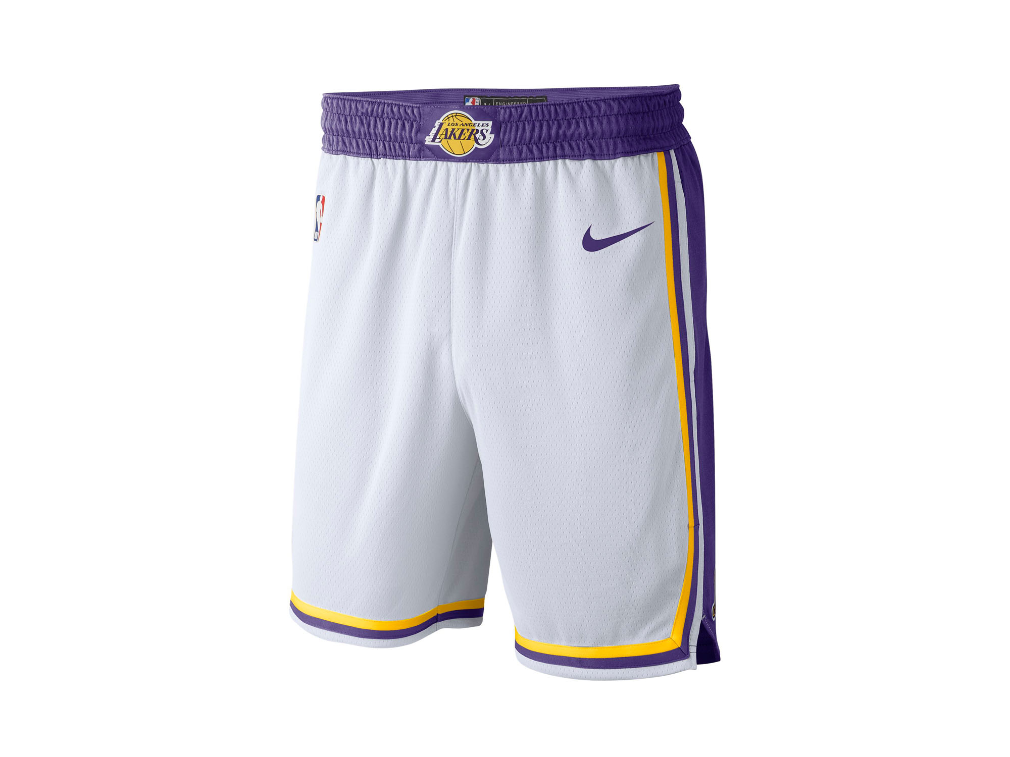 Nike Los Angeles Lakers NBA Association Edition Swingman Shorts