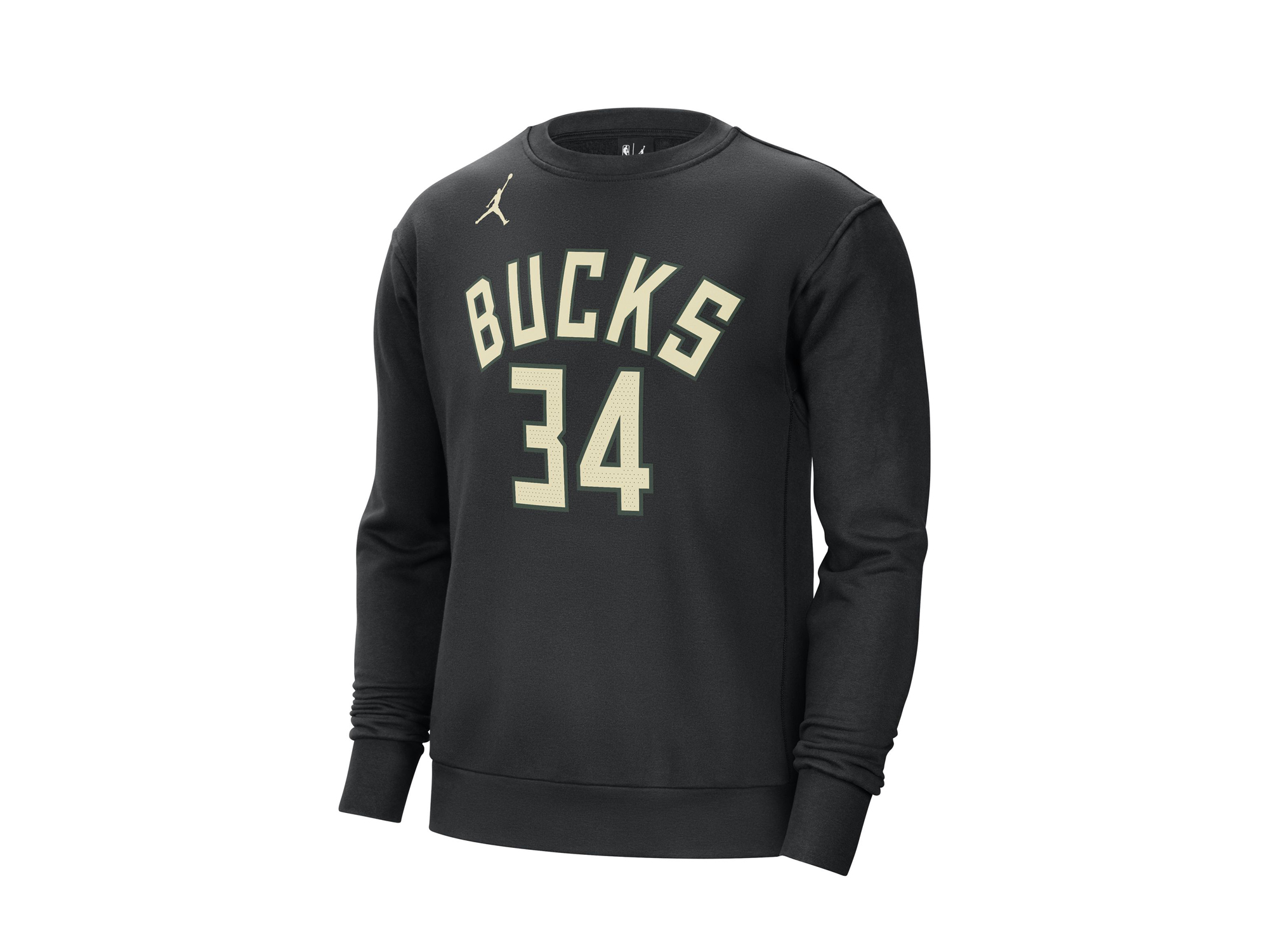 Jordan NBA Milwaukee Bucks Courtside Fleece Sweatshirt