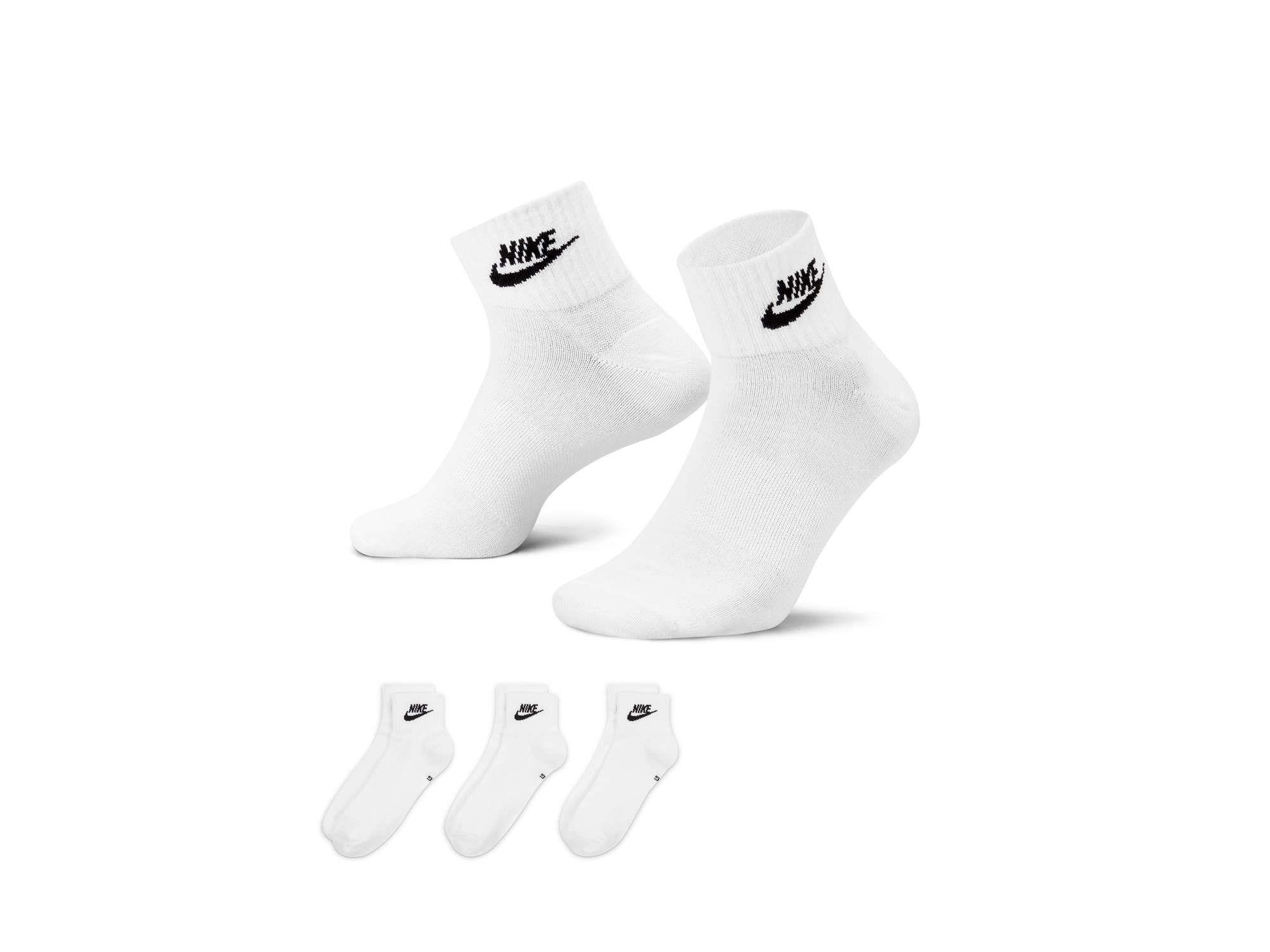 Nike Everyday Essential Quarter Socke (3 Paar)