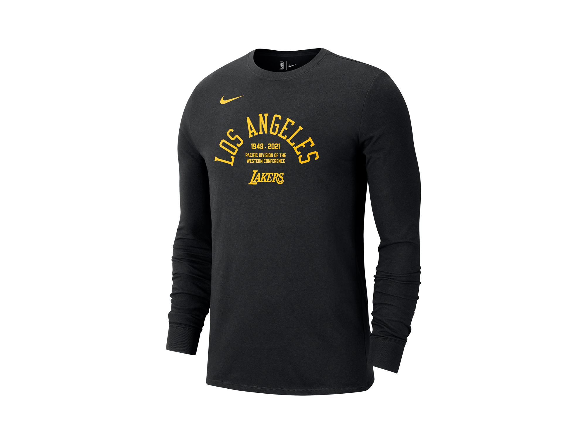 Nike Los Angeles Lakers NBA Courtside Element Longsleeve Shirt