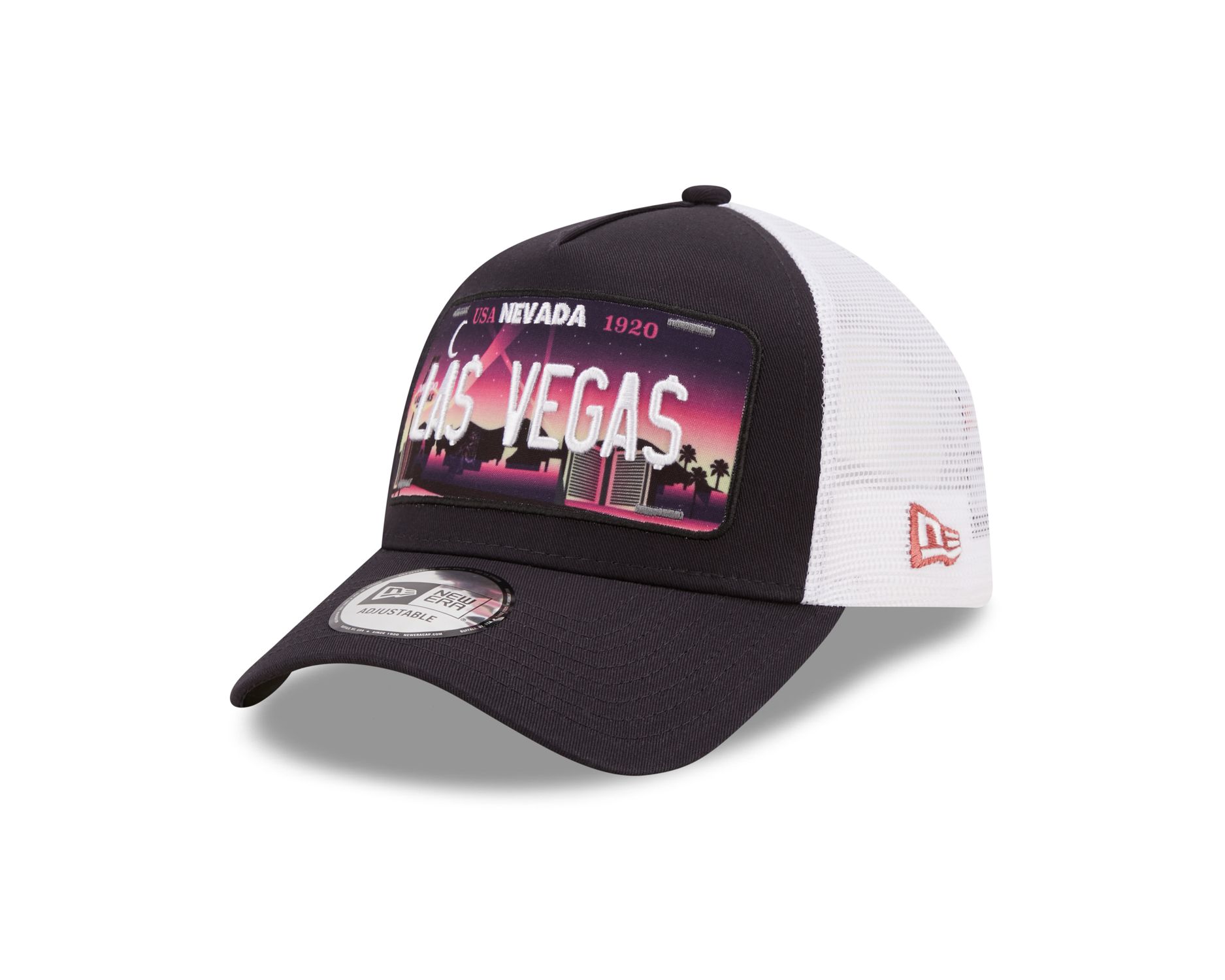 New Era Las Vegas License Plate Trucker Cap