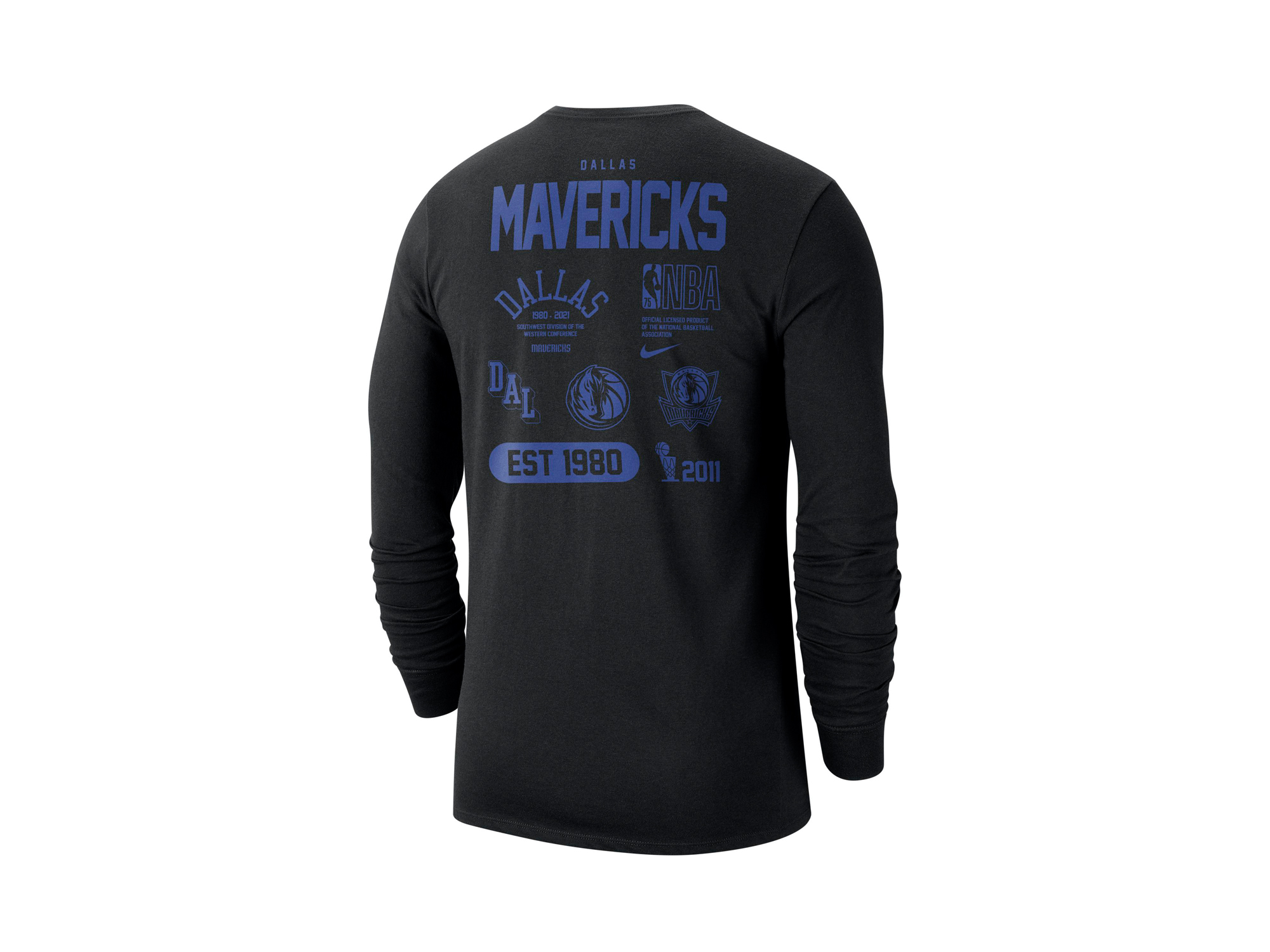 Nike Dallas Mavericks NBA Courtside Element Longsleeve Shirt