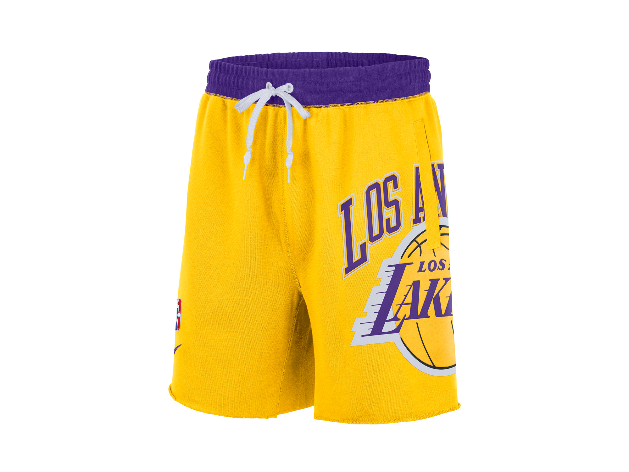 Nike Los Angeles Lakers NBA Courtside Fleece Shorts