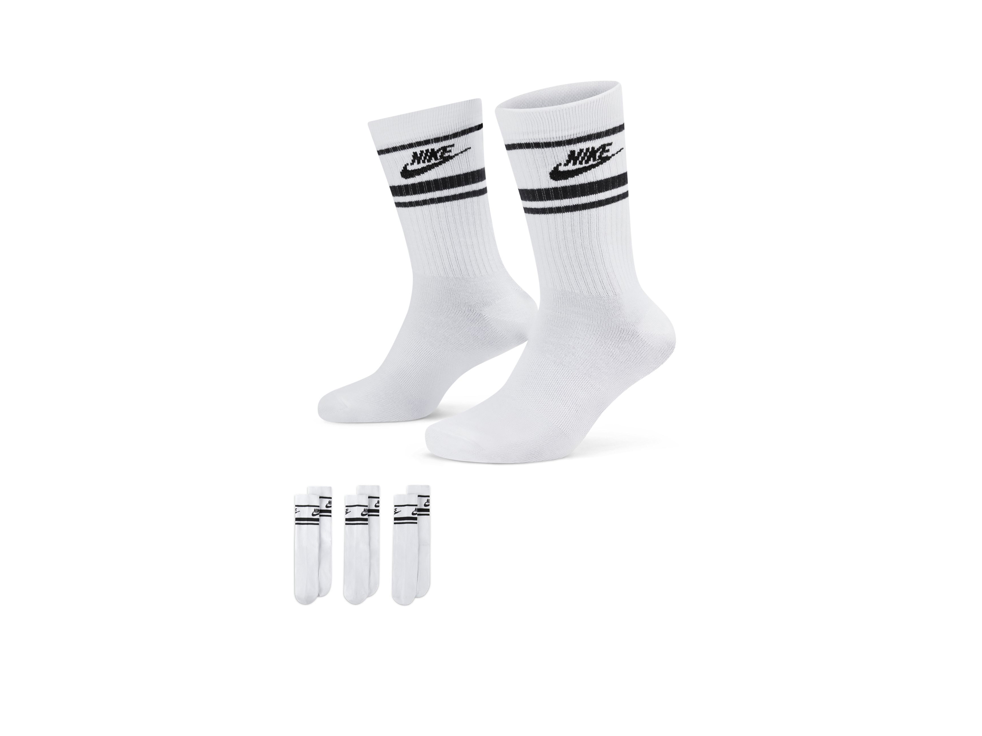 Nike Sportswear Essential Crew Socken (3 Paar)