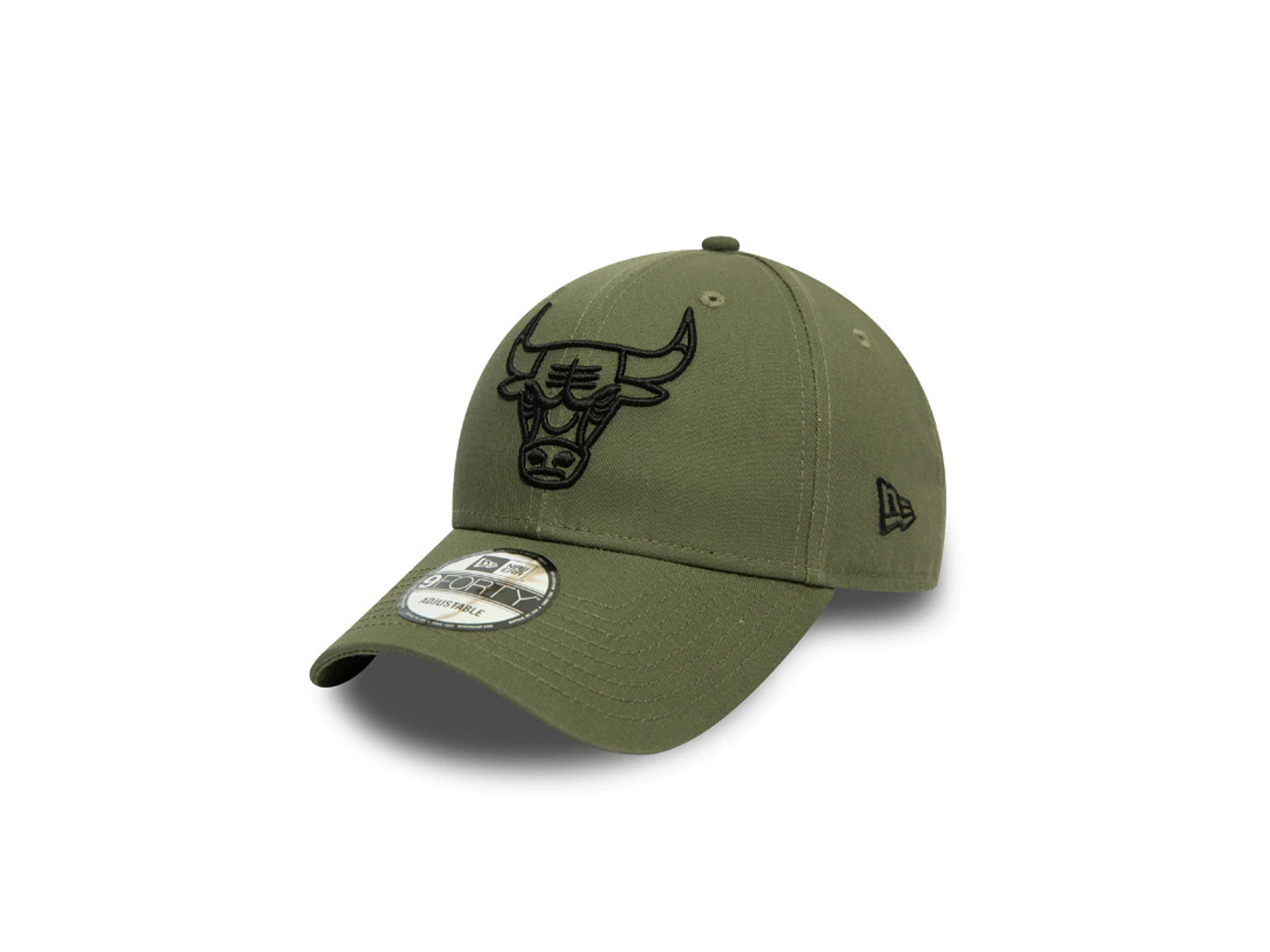New Era NBA Chicago Bulls Essential Outline Green 9Forty Cap