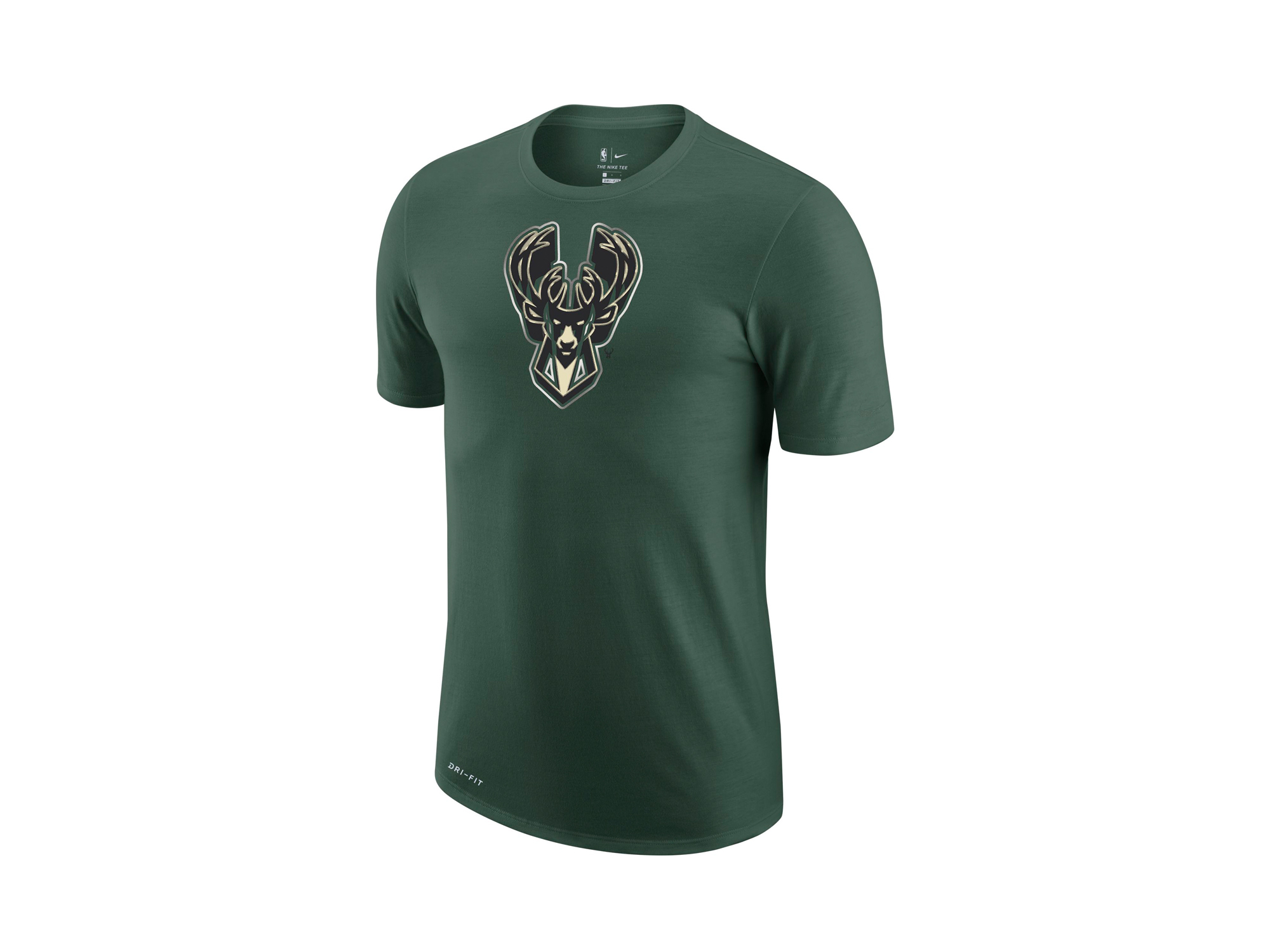 Nike Milwaukee Bucks NBA Earned Edition Logo T-Shirt