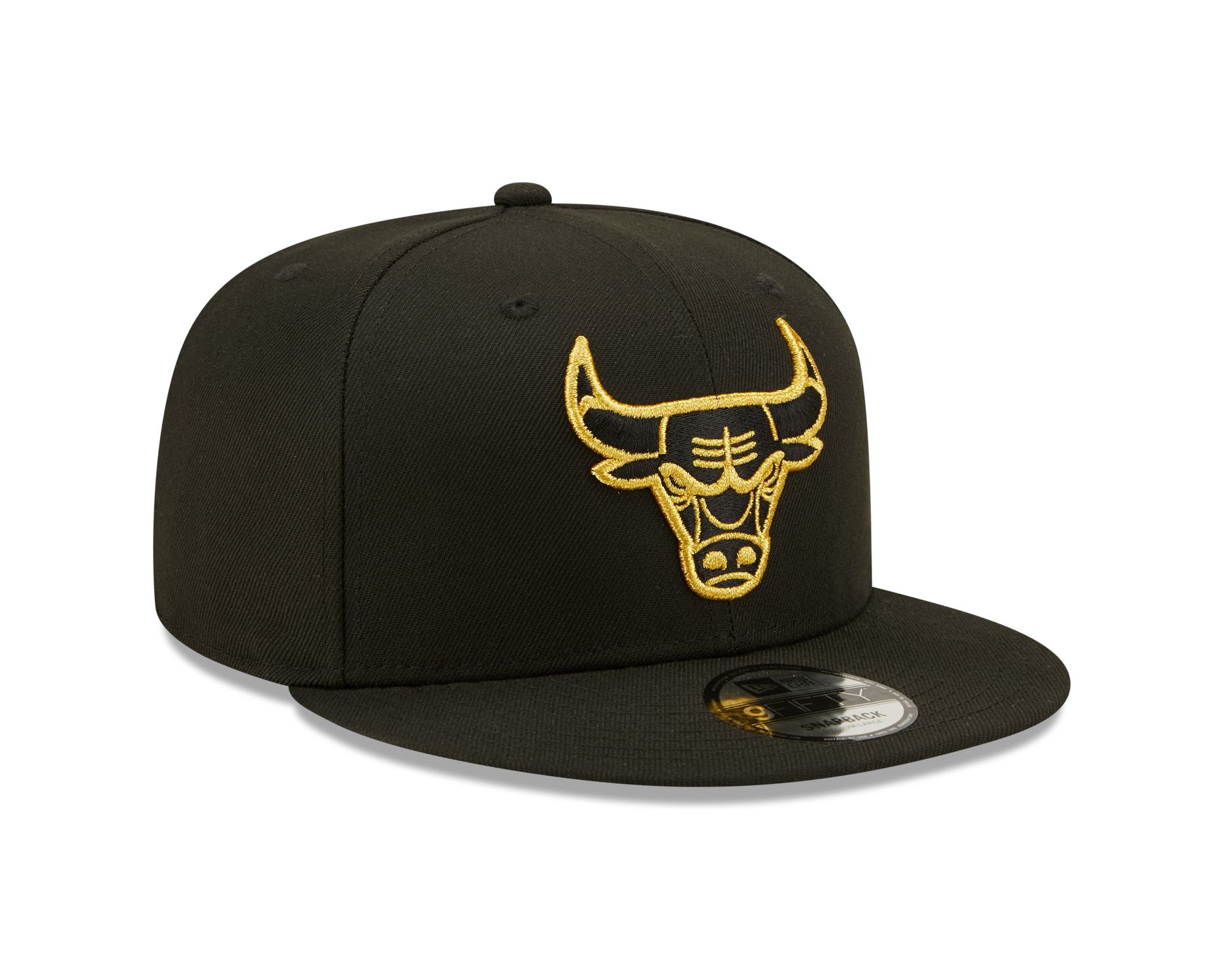 New Era Chicago Bulls Metallic Logo 9Fifty Snapback Cap