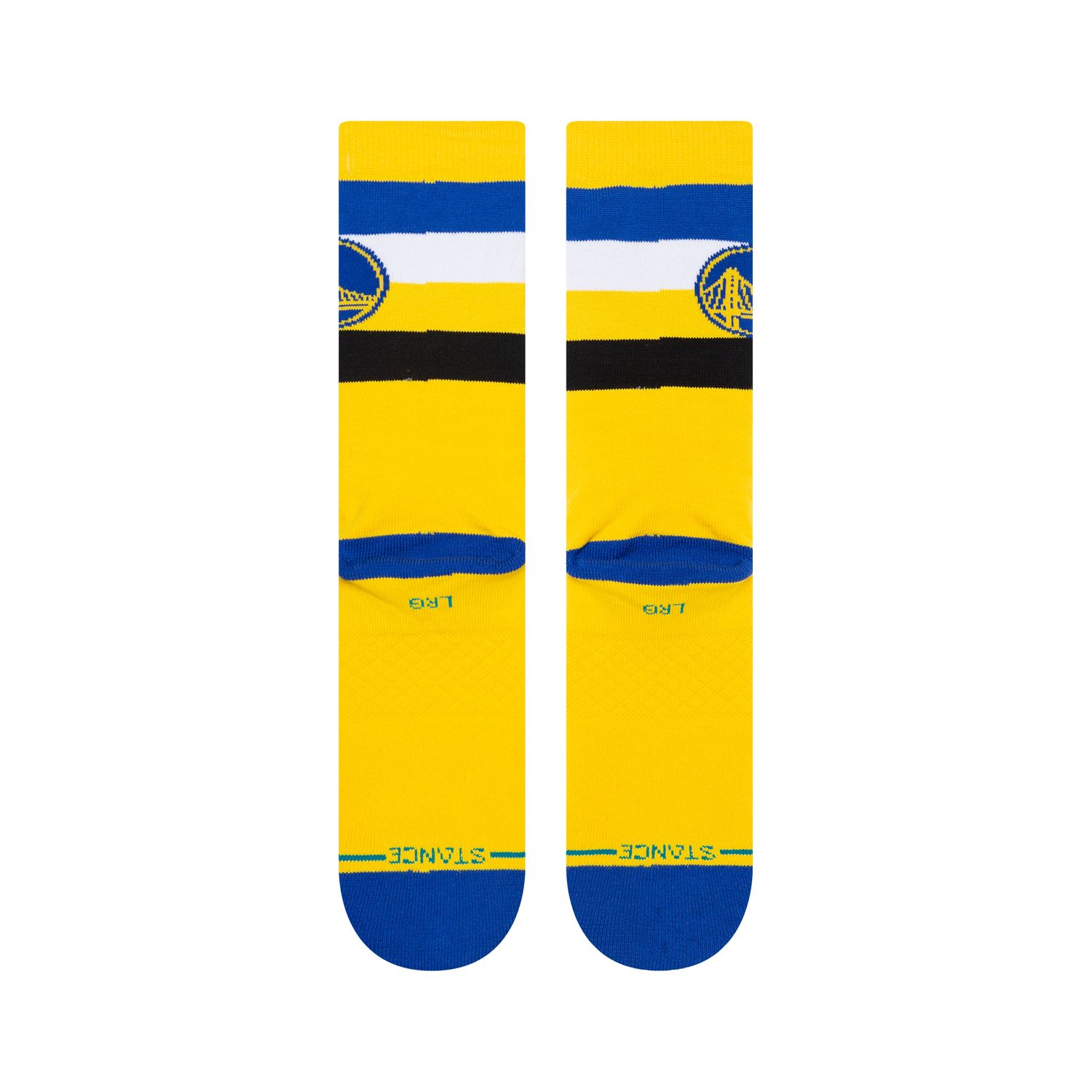 Stance NBA Golden State Warriors ST 2 Pack Crew Casual Socke 