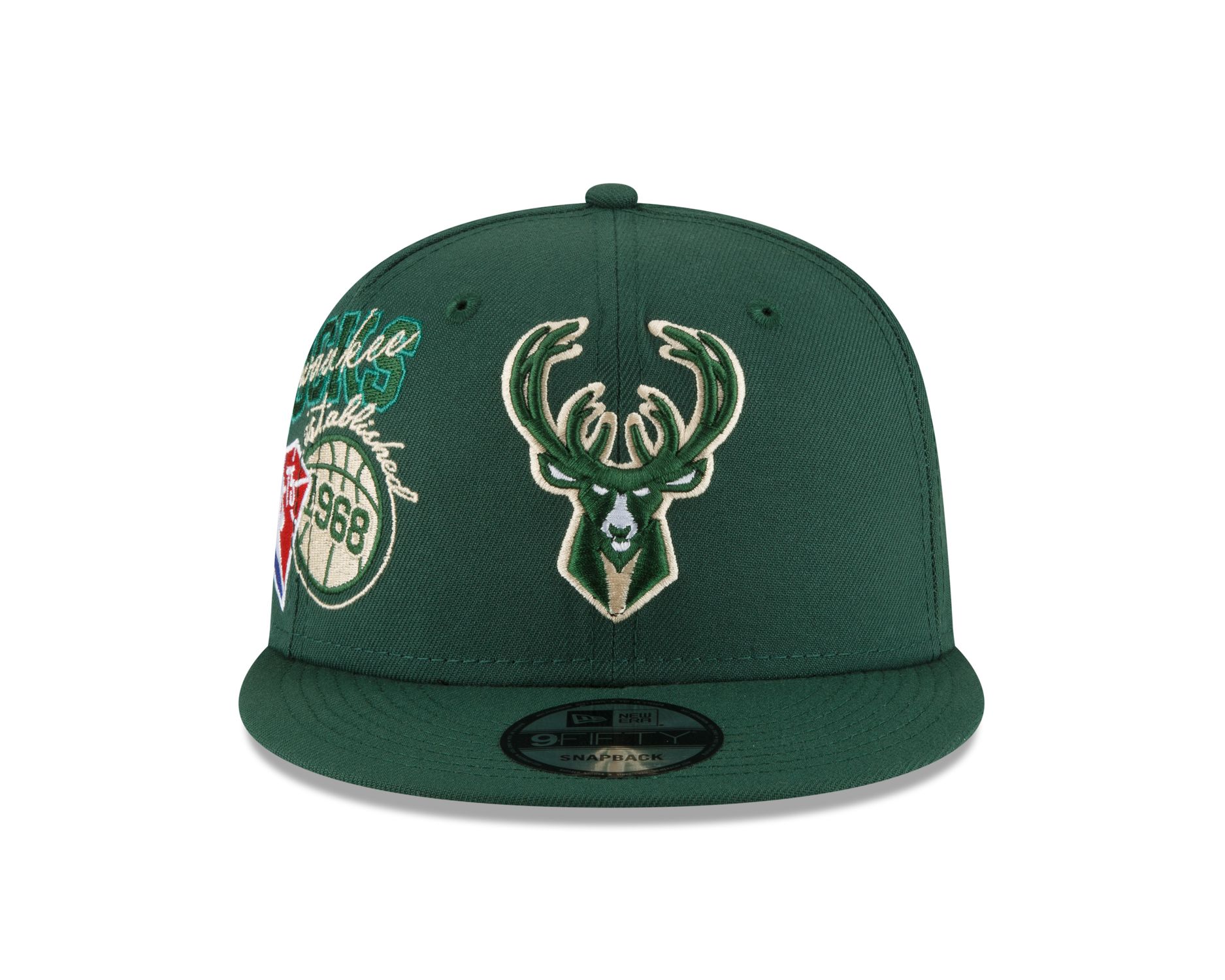 New Era Milwaukee Bucks Back Half 9Fifty Cap