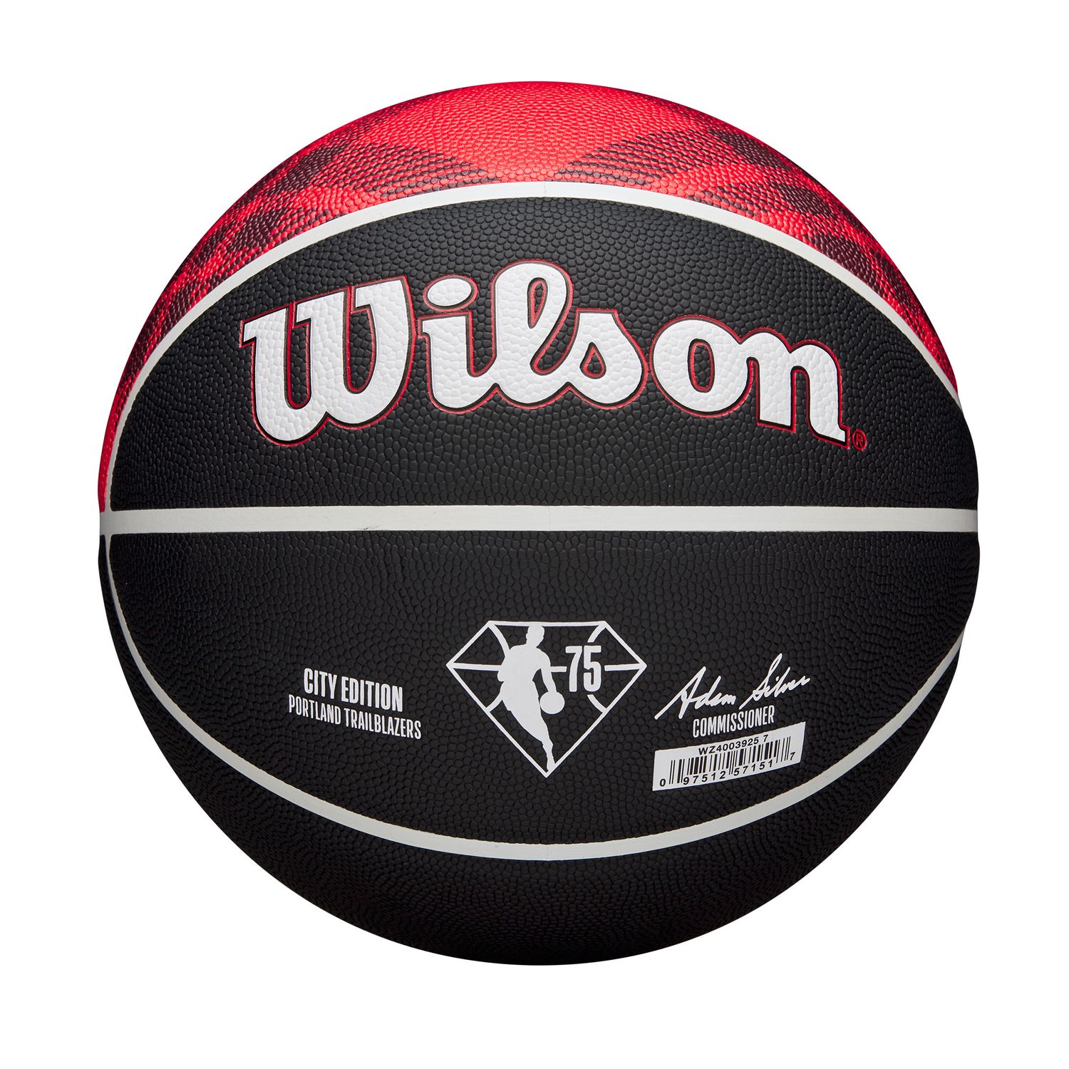 Wilson Portland Trail Blazers NBA 75th City Collector Basketball