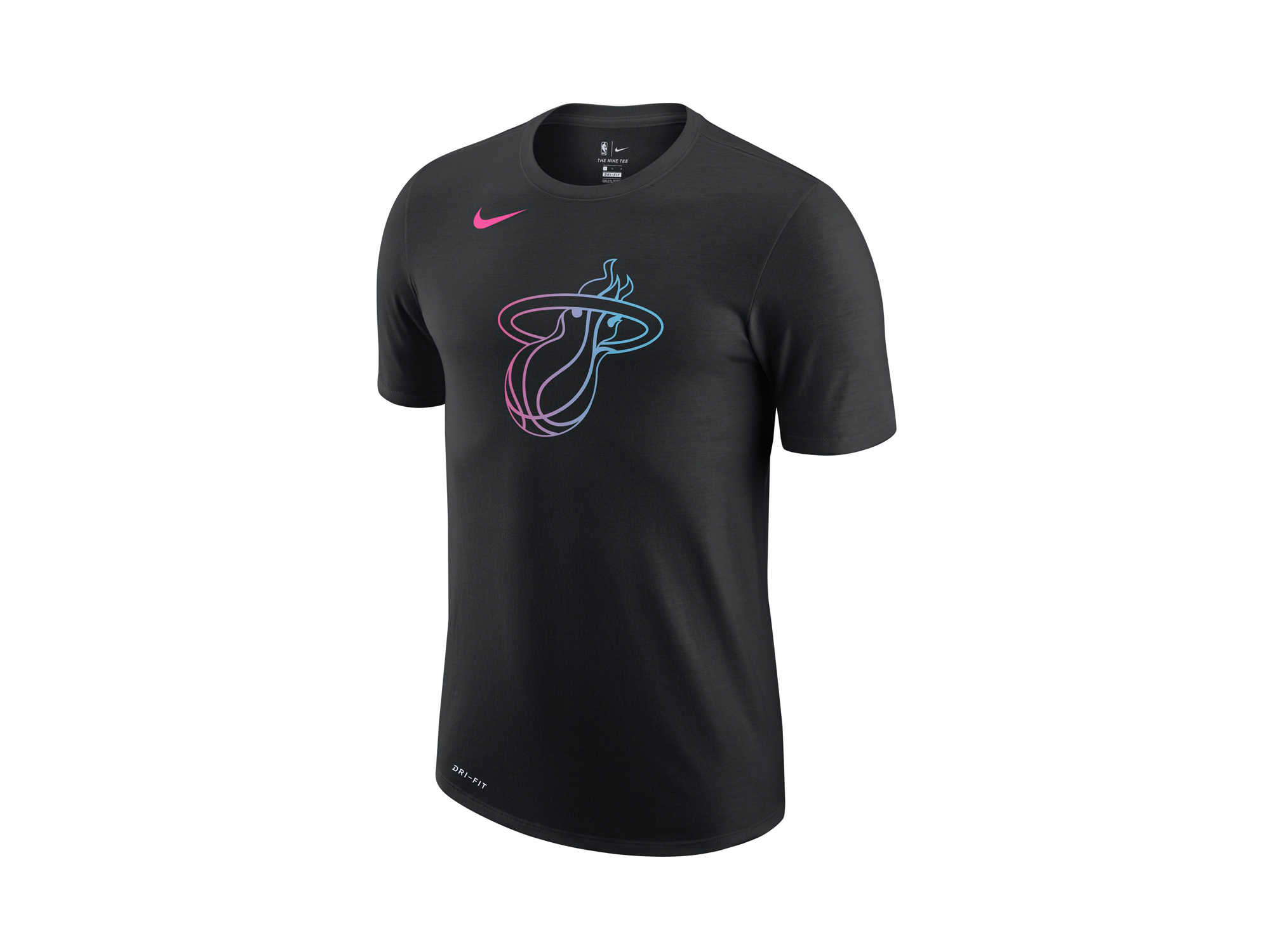 Nike Miami Heat NBA City Edition Logo T-Shirt
