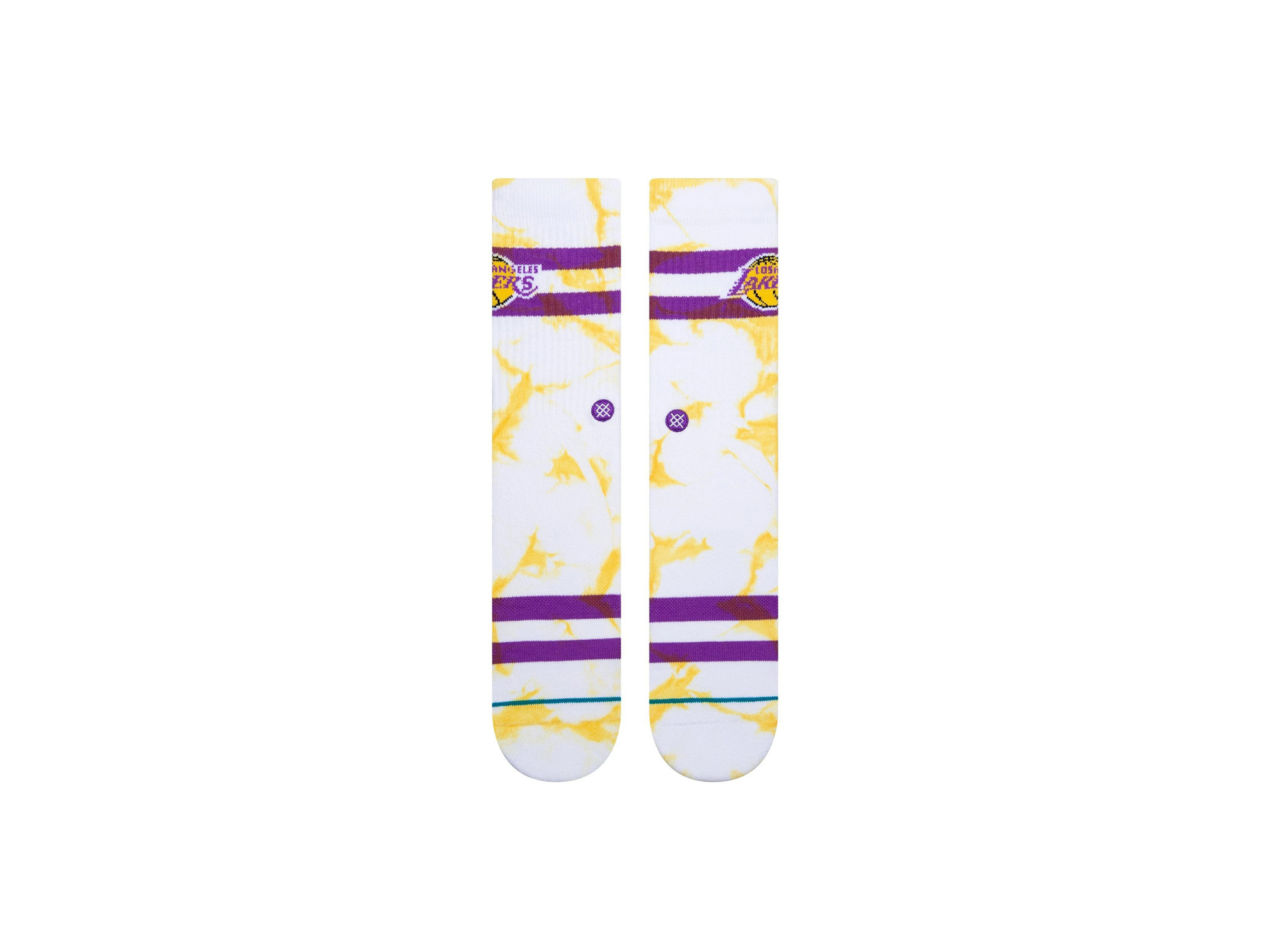 Stance Lakers Dyed Crew Casual Socke