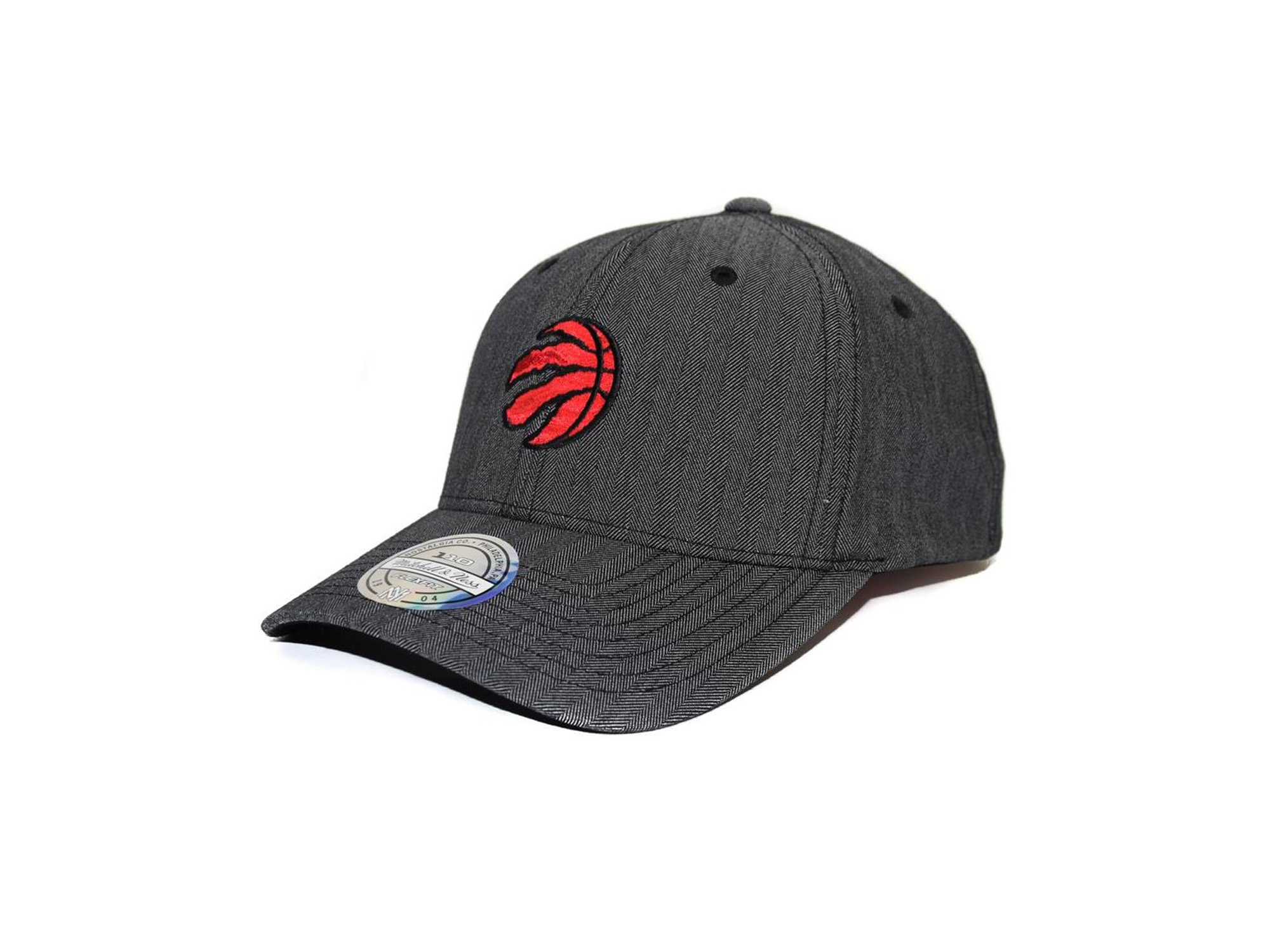 M&N 110 NBA Toronto Raptors Snapback Logo Cap