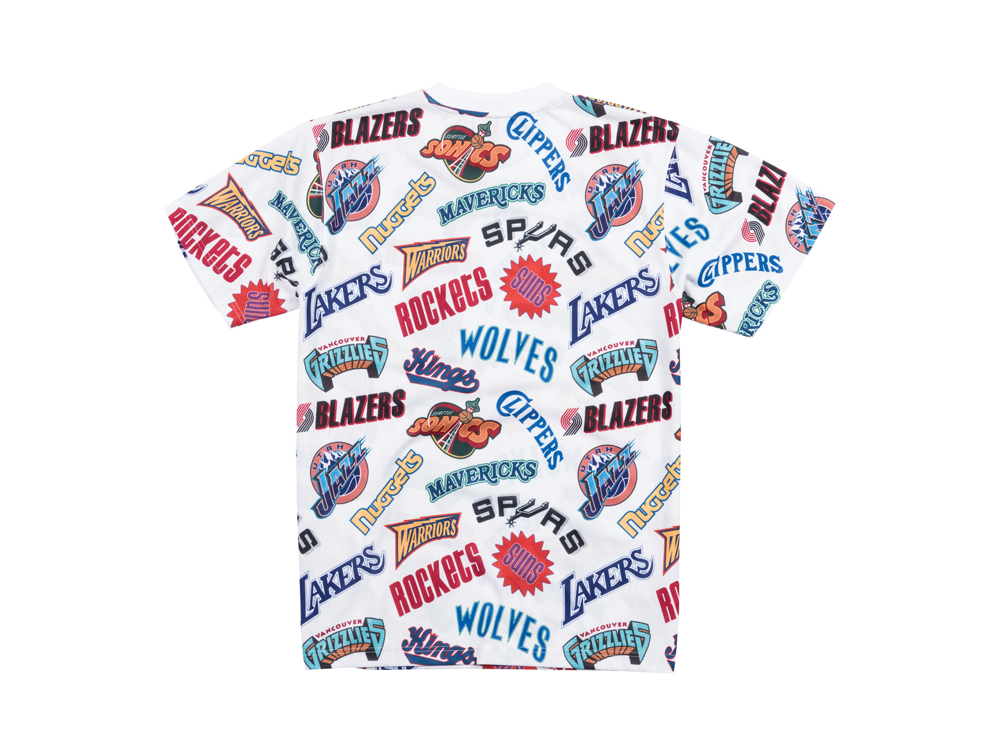 M&N NBA Hockey All Over Western T-Shirt