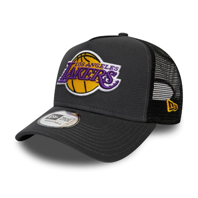 New Era Los Angeles Lakers Dark Base Trucker Cap