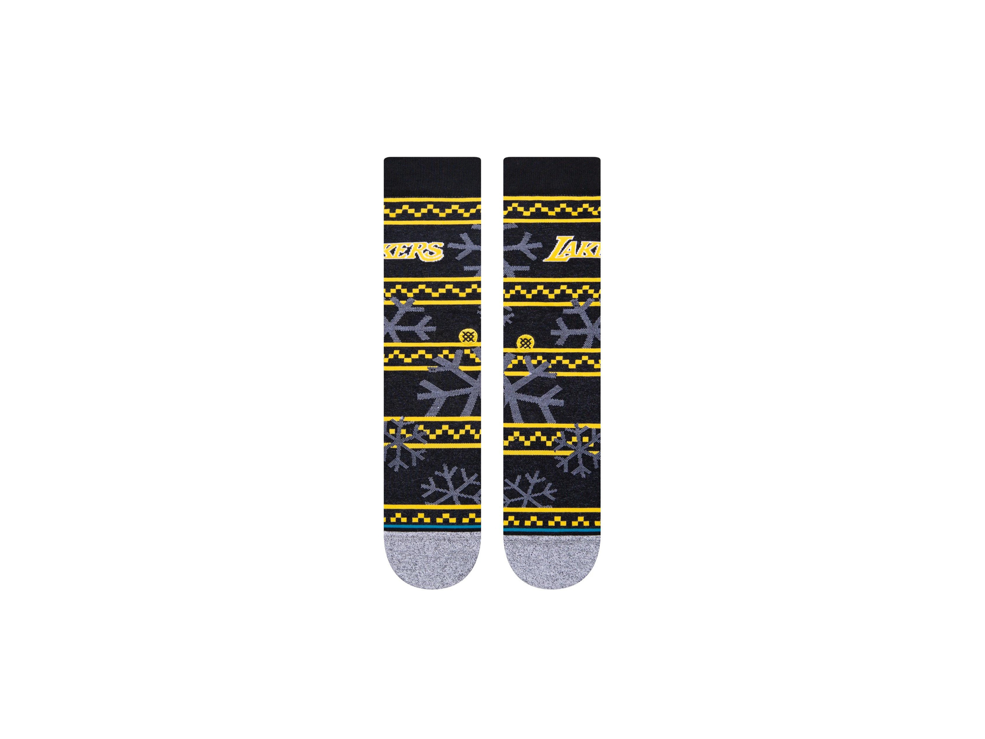 Stance Lakers Frosted 2 Crew Casual Socke