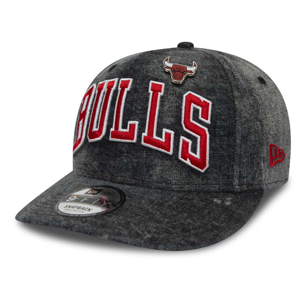 New Era NBA Chicago Bulls 9Fifty Denim Stick Pin Cap