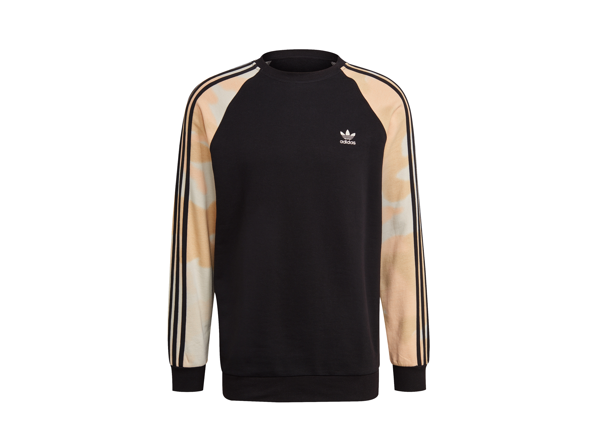 Adidas Originals Camo 3-Stripes Crew Sweatshirt