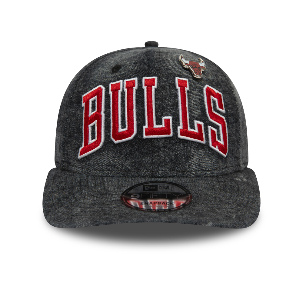 New Era NBA Chicago Bulls 9Fifty Denim Stick Pin Cap