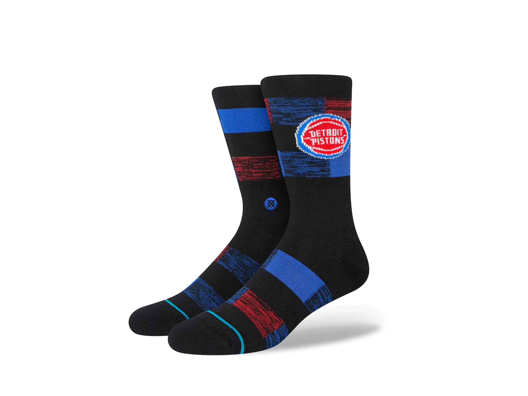 Stance NBA Detroit Pistons Cryptic Crew Casual Socke 