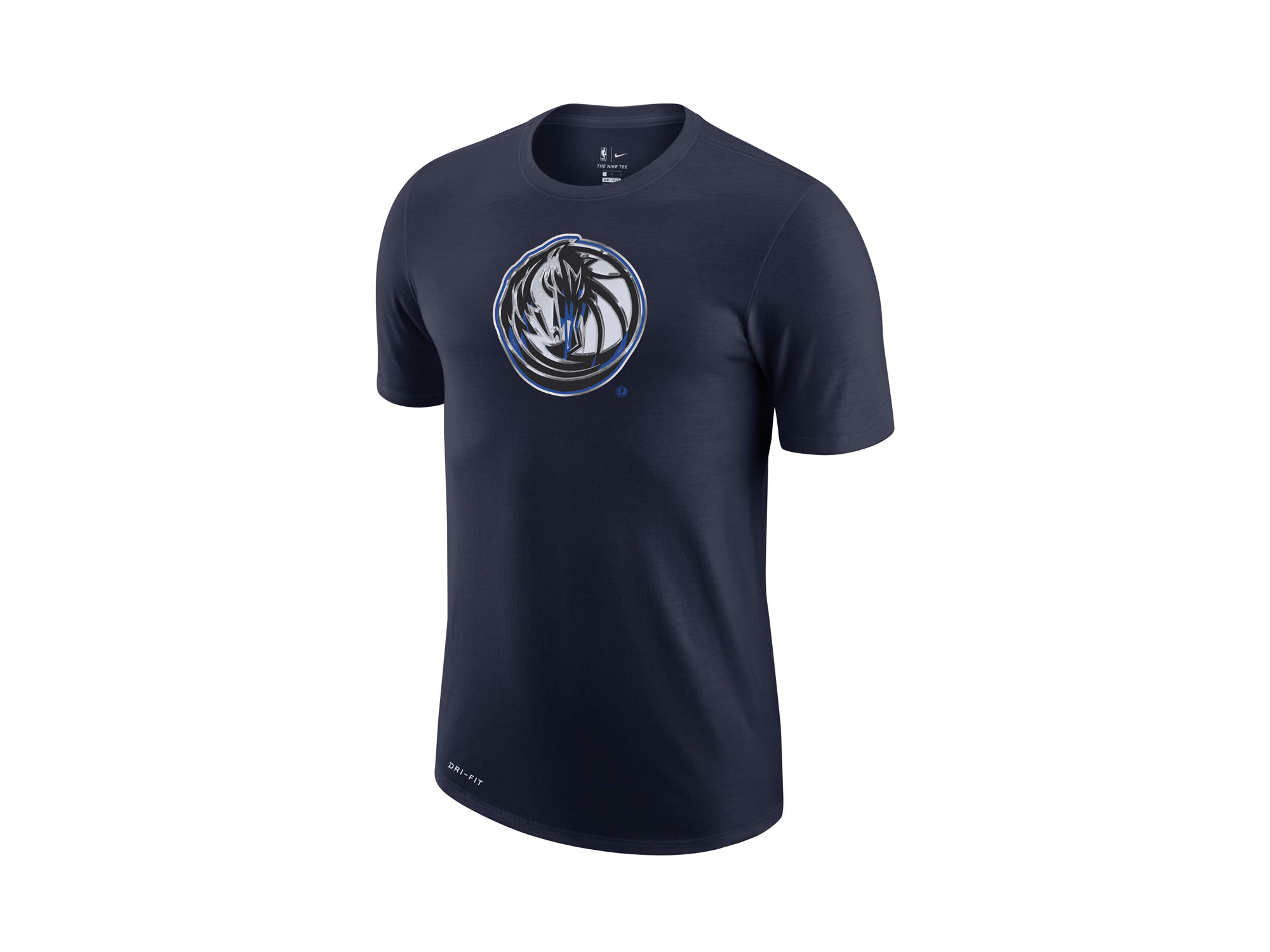 Nike NBA Dallas Mavericks Earned Edition Logo T-Shirt