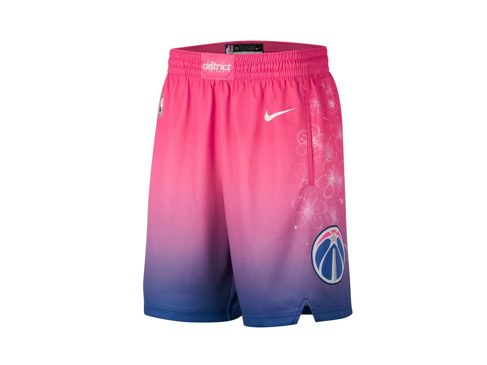 Nike NBA Washington Wizards City Edition Swingman Shorts